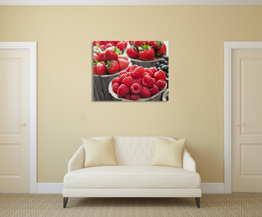 Modern Fruit Canvas Art