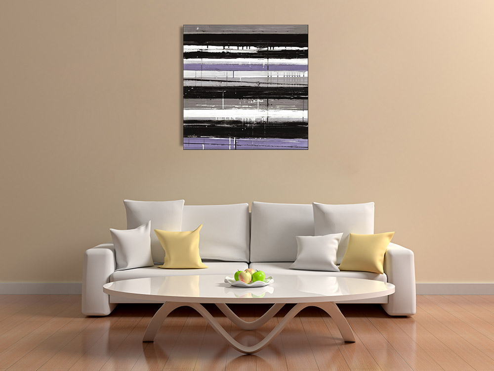 Modern Abstract Print on Canvas