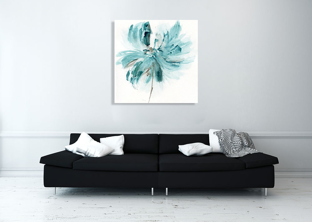 Square Contemporary Botanical Print