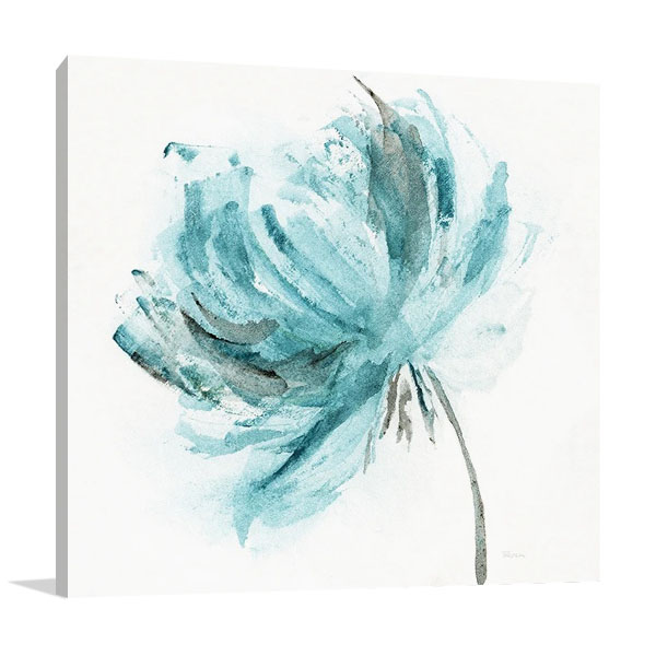 Blue Dance II Canvas Print | Katrina Craven