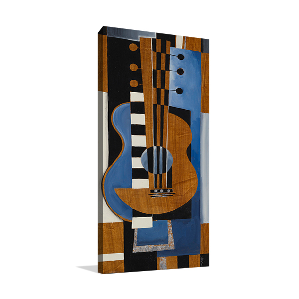 Blues Guitar Wall Art Print