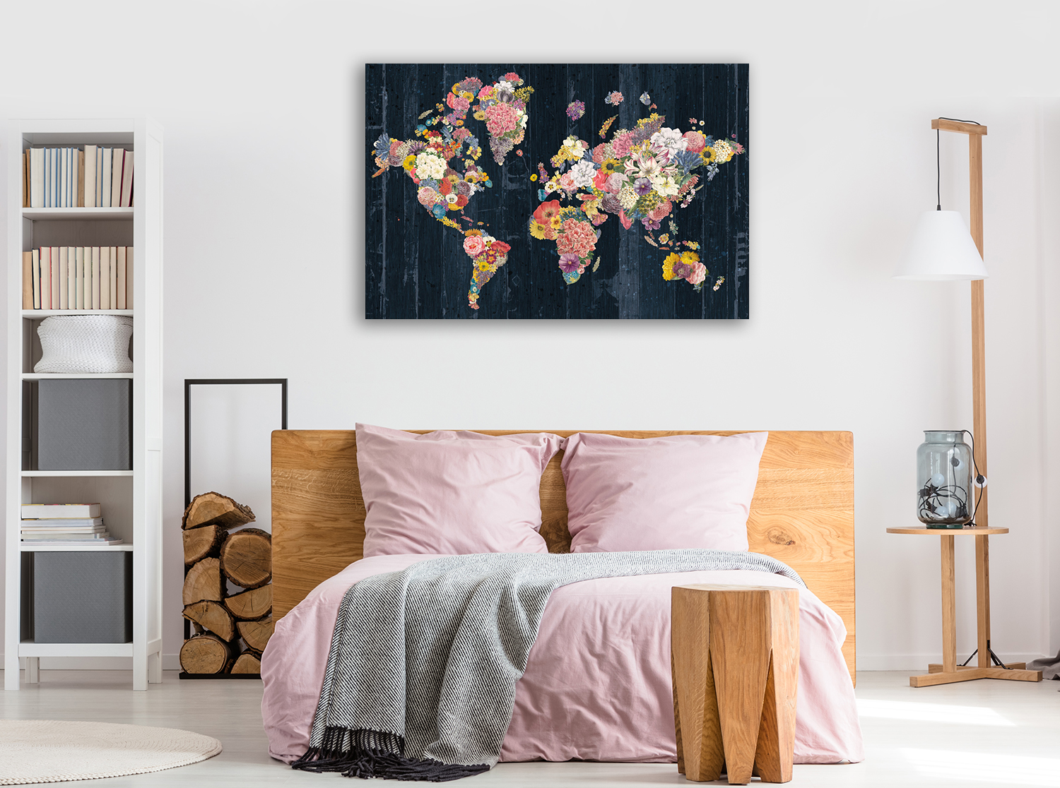 Floral Art Canvas Print