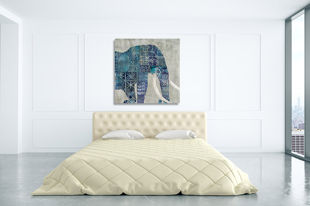 Contemporary Animal Art Print on Canvas