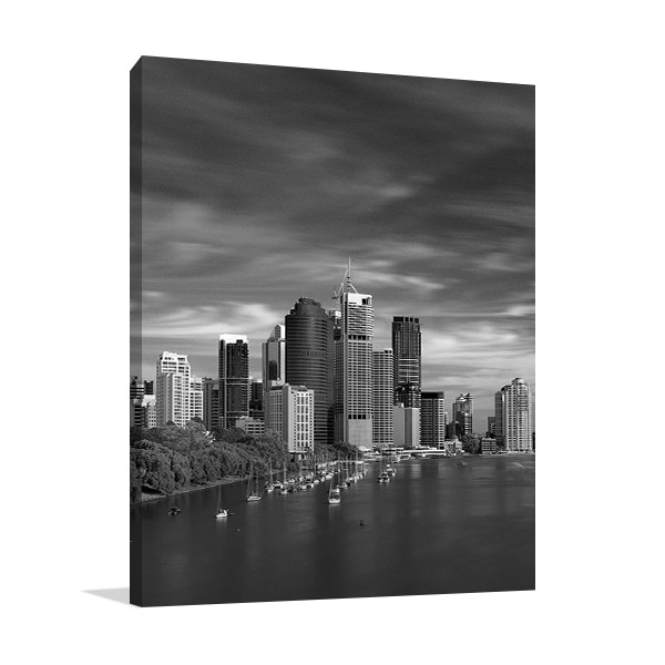 Brisbane City Australia Wall Canvas Print