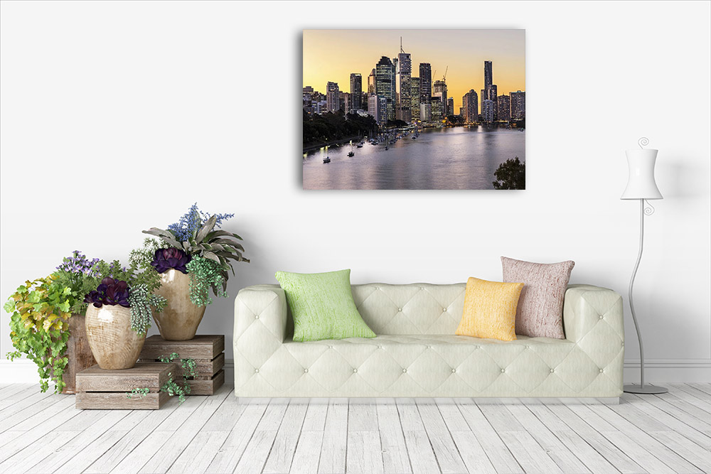 Brisbane Cityscape Photography Art Print