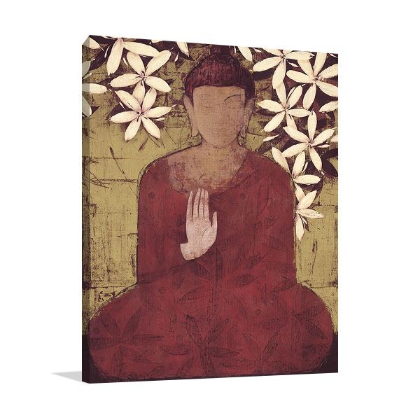 Buddha Enlightment Print on Canvas