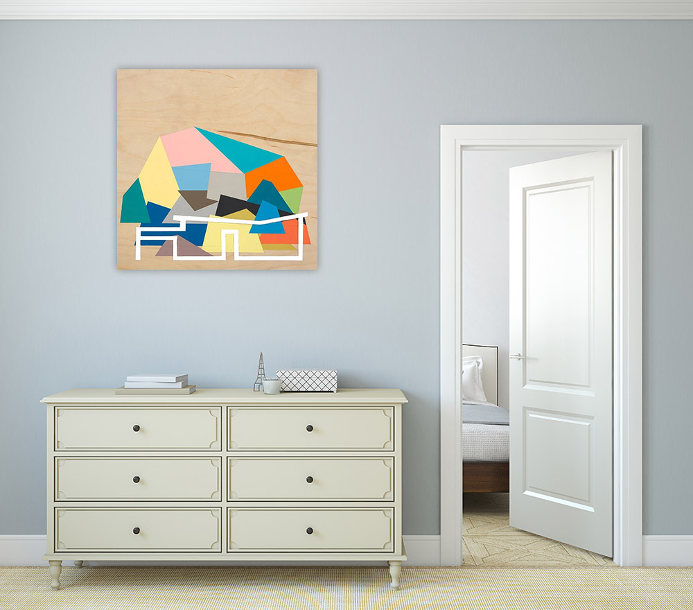 Kids Room Art Print on Canvas