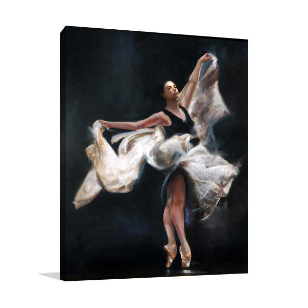 Butterfly Ballet Wall Art Print