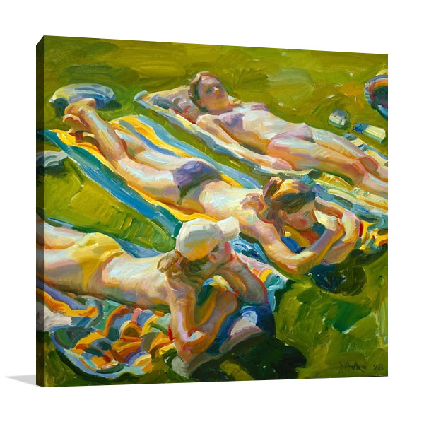 California Tanning Wall Print | Asaro