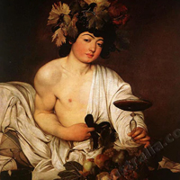 Caravaggio | Bacchus Reproduction Caravaggio | Bacchus Replica Painting