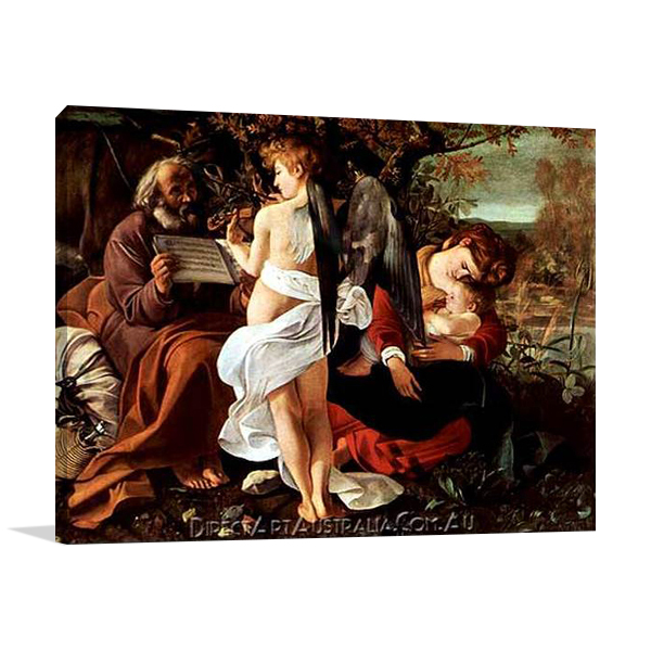 Hand Paint on Canvas | Wall Hanging Caravaggio