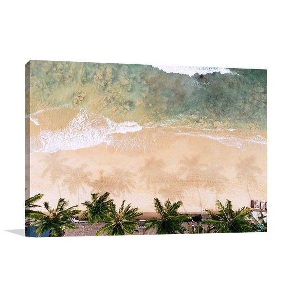 Caribbean Beach Wall Art Print