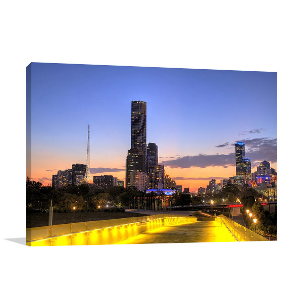 Canvas Print | Melbourne City Australia