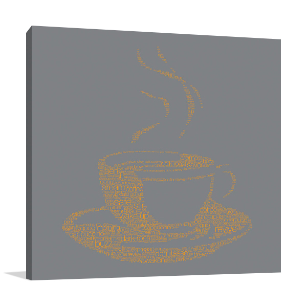 Coffee Talk I Wall Art Print