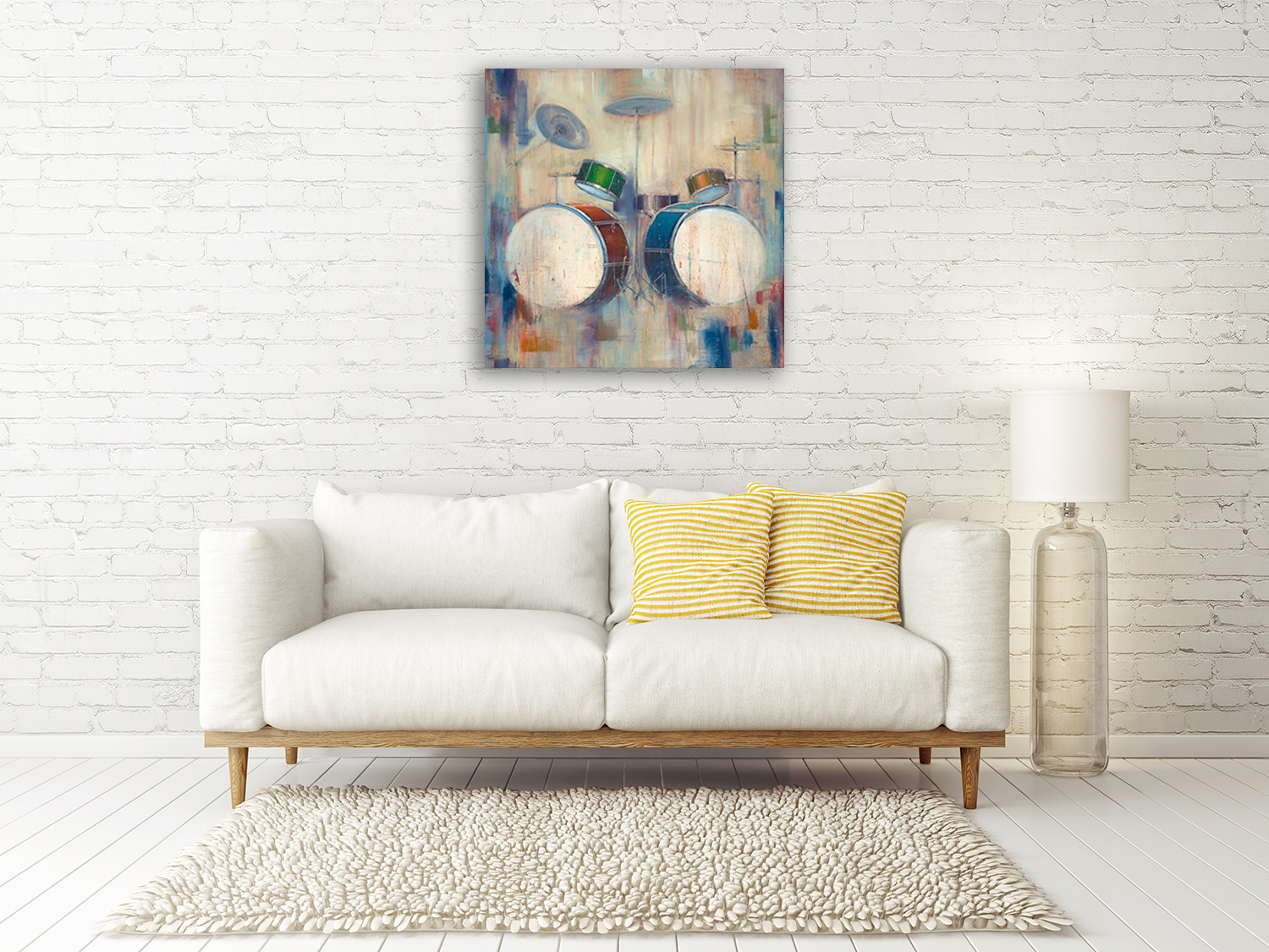 Square Canvas Art Print