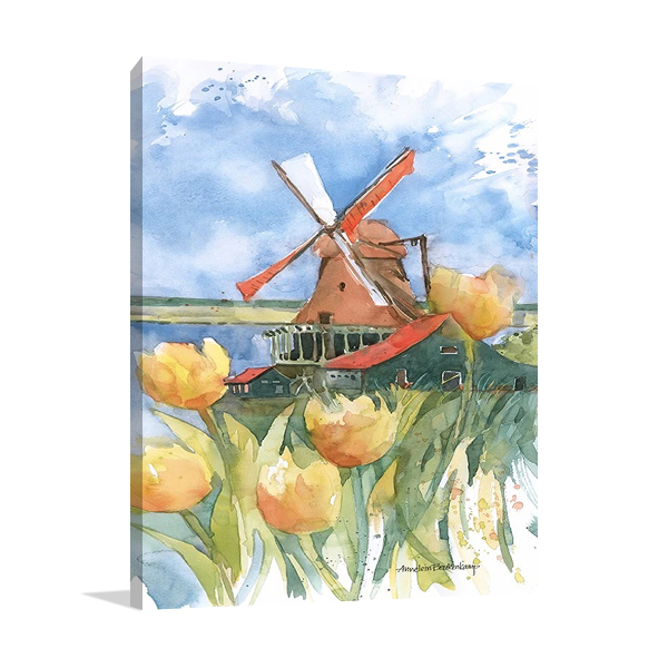 Dutch Vignette Wall Art Print