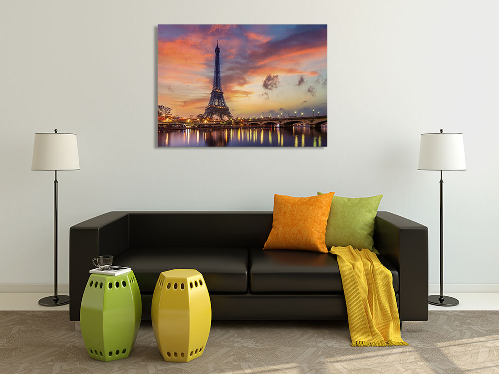 Orange Canvas Print Wall