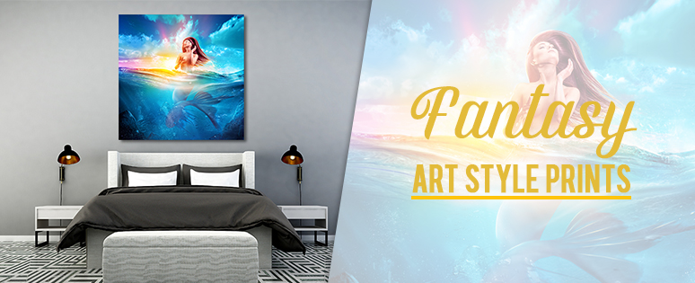 Fantasy Art Style Prints For Interior Design