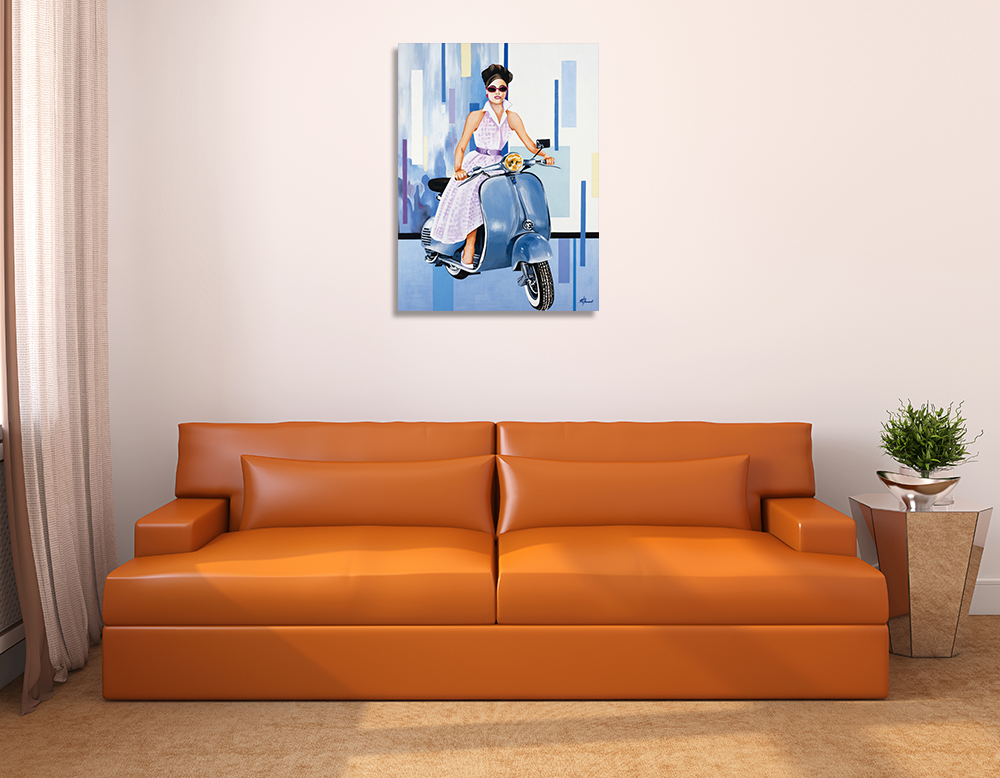 Portrait Canvas Wall Art Print