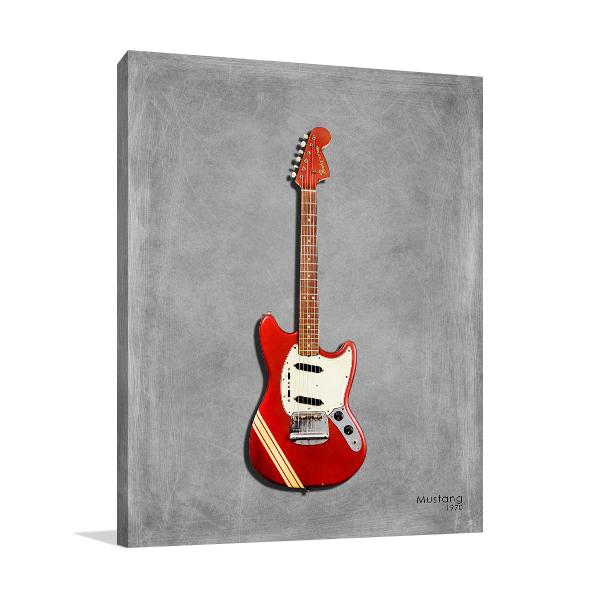 Fender Mustang Wall Art Print