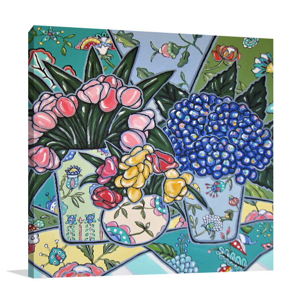 Brooke Howie | Floral 2 Canvas Artwork