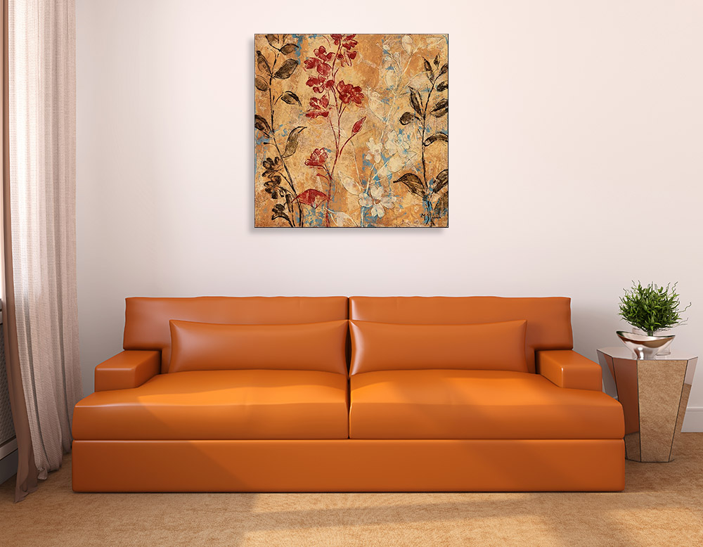 Botanical Floral Abstract Wall Art