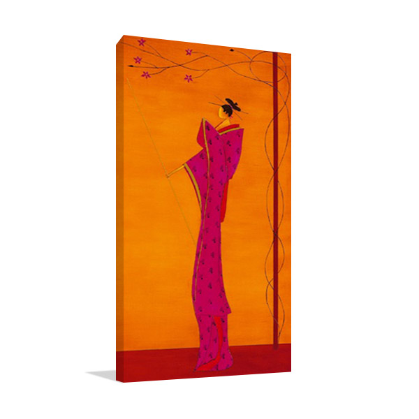 Geisha III Wall Art Print