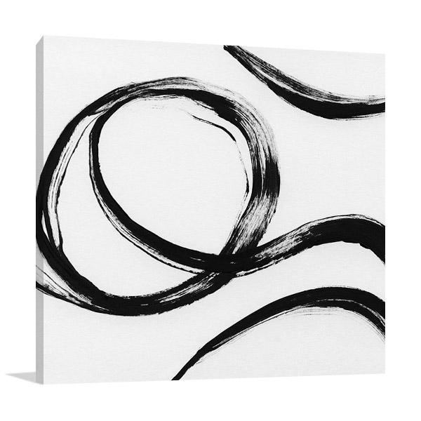 Gestural Marks IV Wall Print | Artist Nan