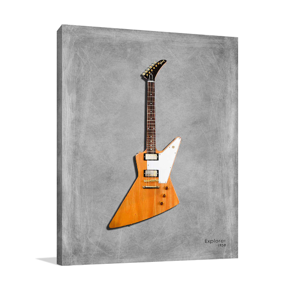 Gibson Explorer 58 Wall Art Print