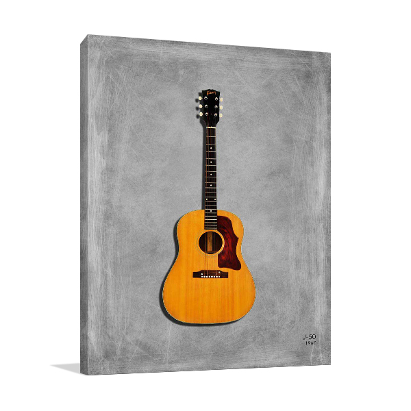 Gibson J50 1967 Wall Art Print