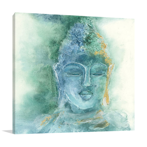 Gilded Buddha II Print on Canvas