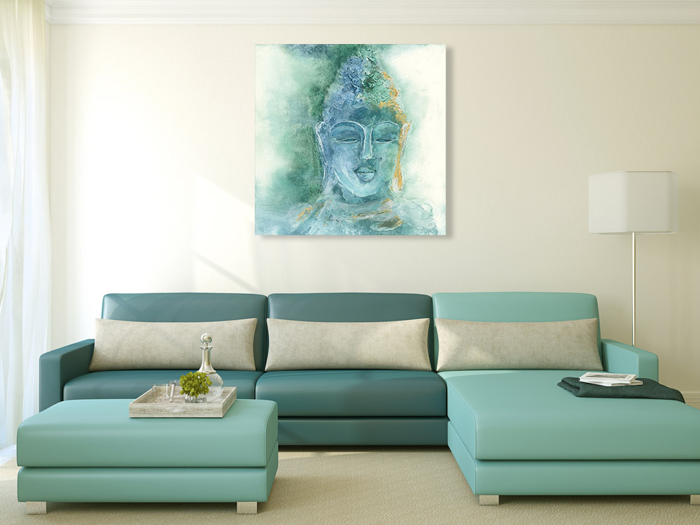Indian Buddha Art Print on Canvas