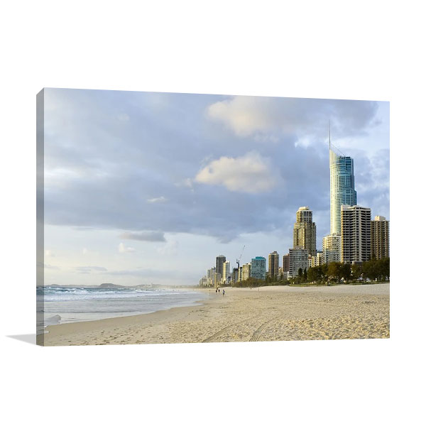 Gold Coast Australia Print on Canvas