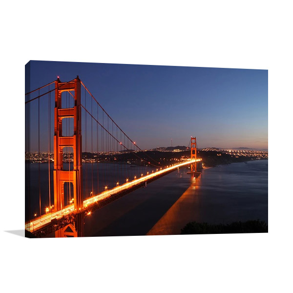 Golden Gate Bridge Canvas Art