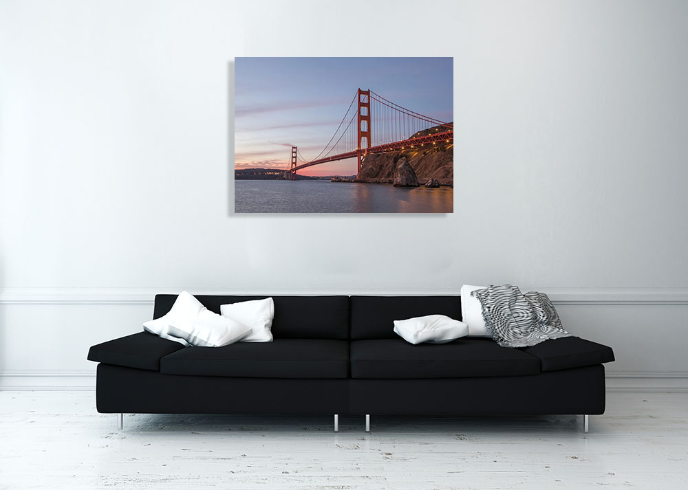 San Francisco Bridge Sunset Photography