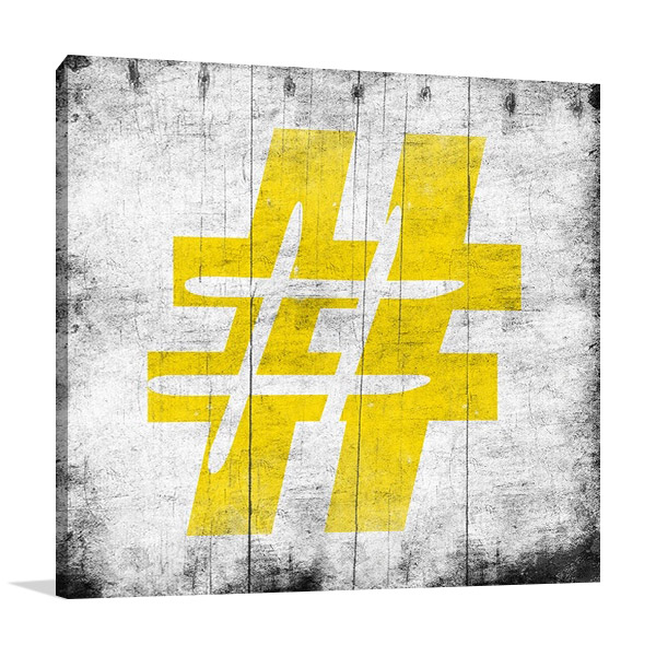 Graffiti Abstract Print on Canvas