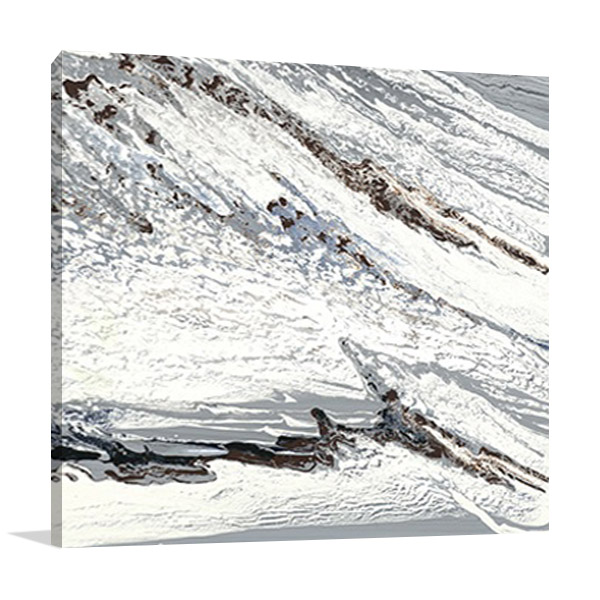 Gray Marble Wall Art Print