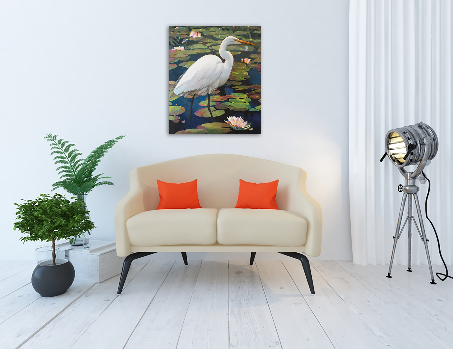 Portrait Canvas Wall Art Print