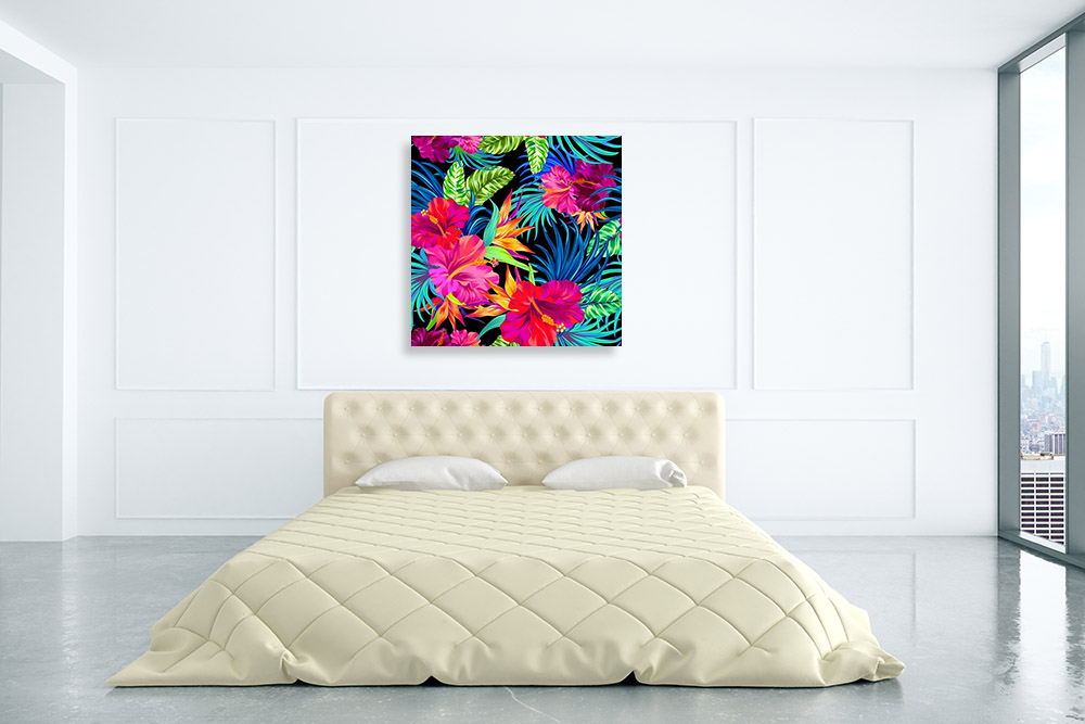 Floral Art Canvas Print