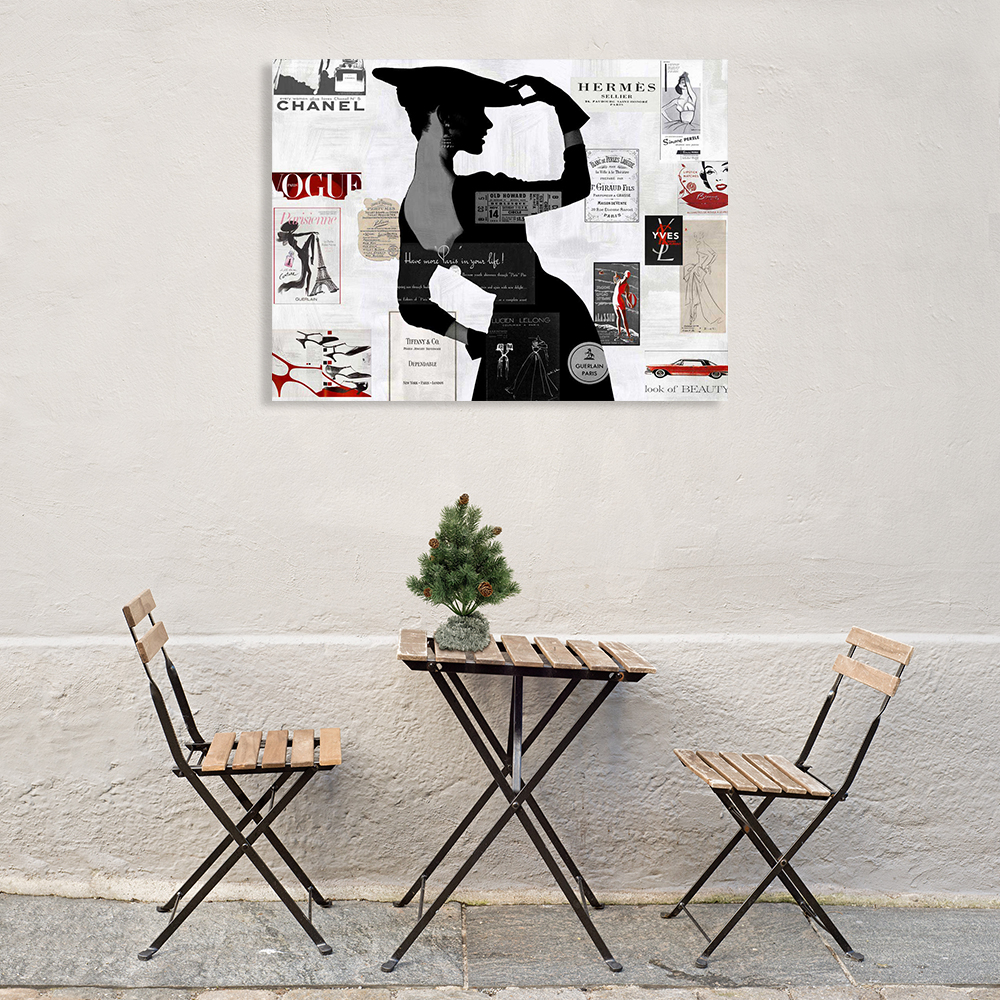 Black and White Fashion Art