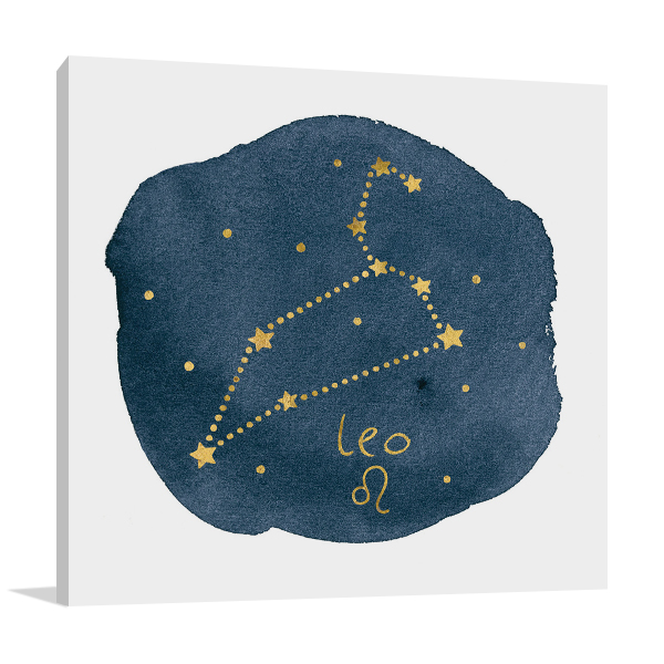 Horoscope Leo Wall Print