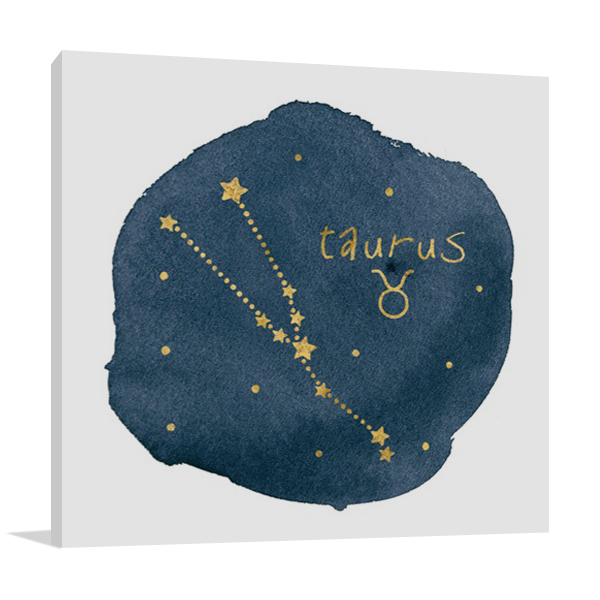 Horoscope Taurus Wall Art Print