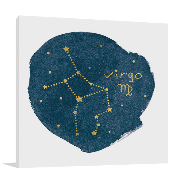 Horoscope Virgo Wall Art Print