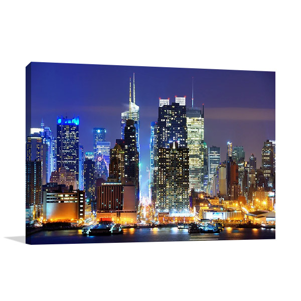 Hudson River Print Canvas