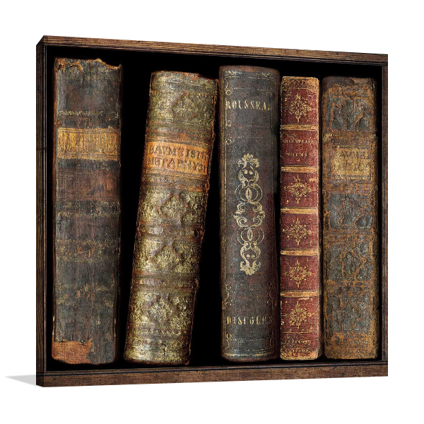 In The Library II Wall Art Print