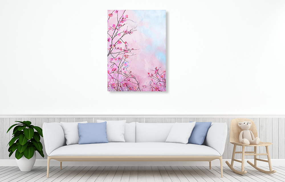 Watercolour Canvas Art Print