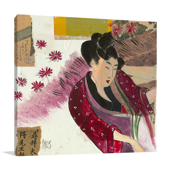 Japanese Kimono Wall Print
