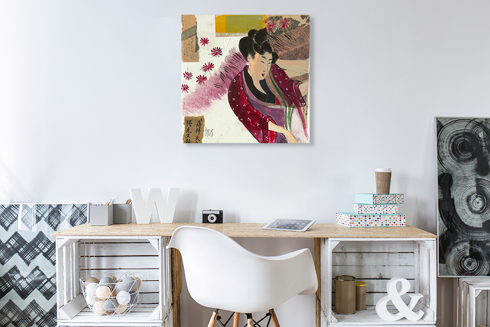 Square Living Room Wall Art