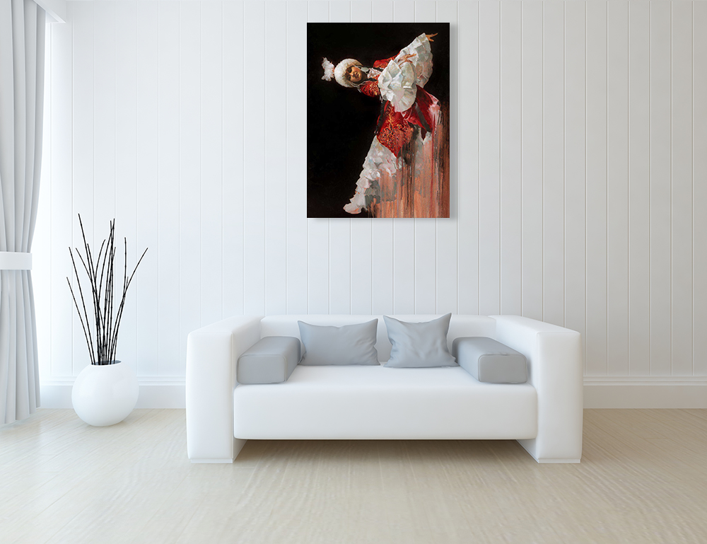 Portrait Canvas Wall Art Print