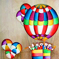 Hand Painted Kids Art Australia Hand Painted Kids Oil Paintings on Canvas